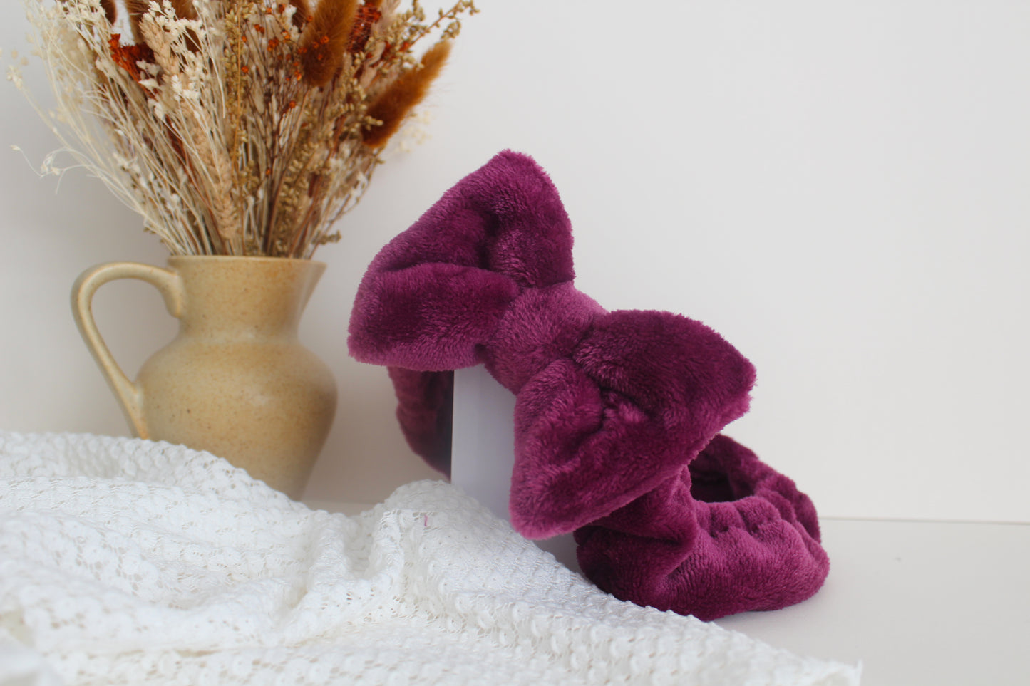 Bandeau doudou violet