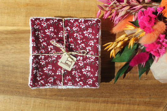 Les carrés lavables