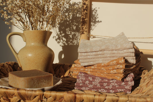 Serviettes visage Dune