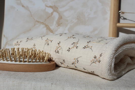 Serviette turban beige