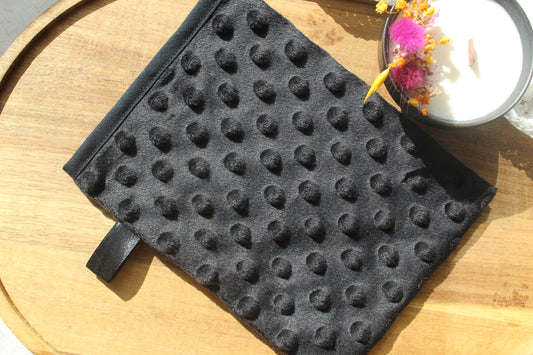 Gant démaquillant noir