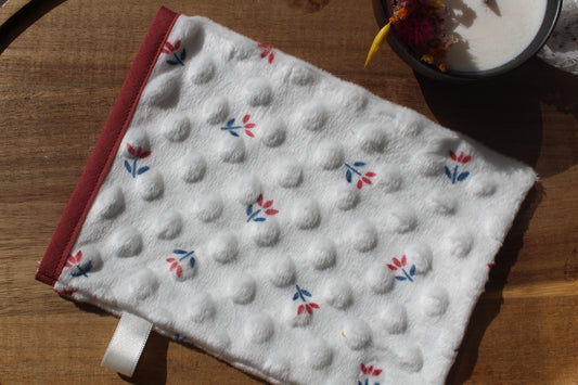 Gant démaquillant fleurs