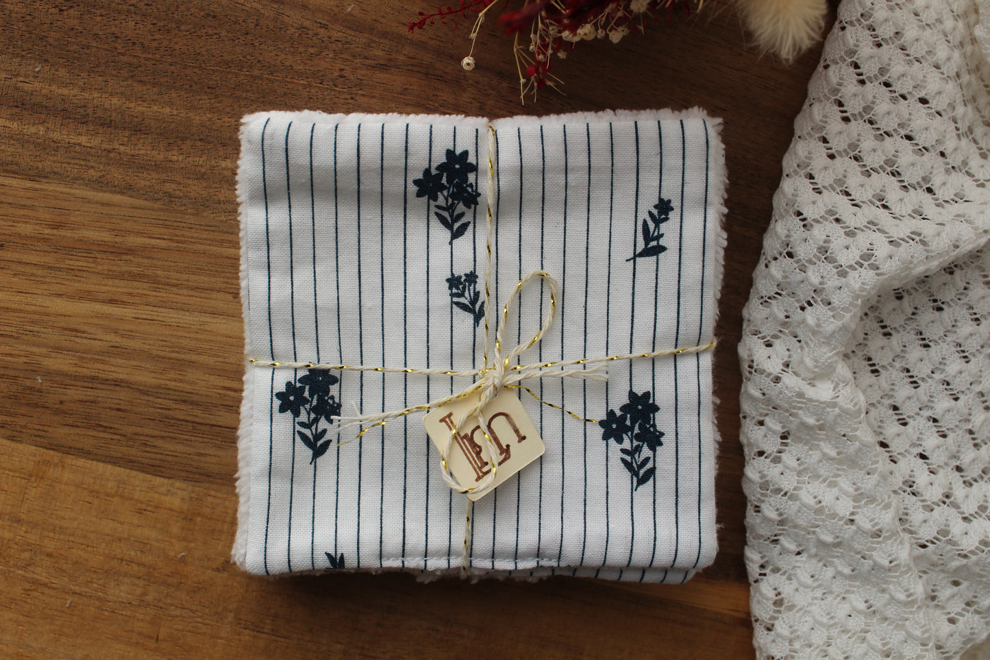 Les carrés lavables