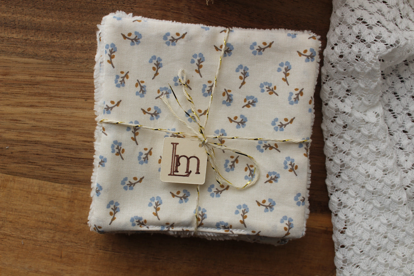 Les carrés lavables